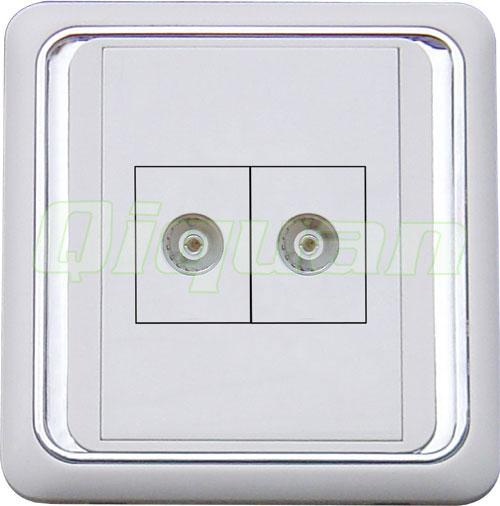 Double TV Socket